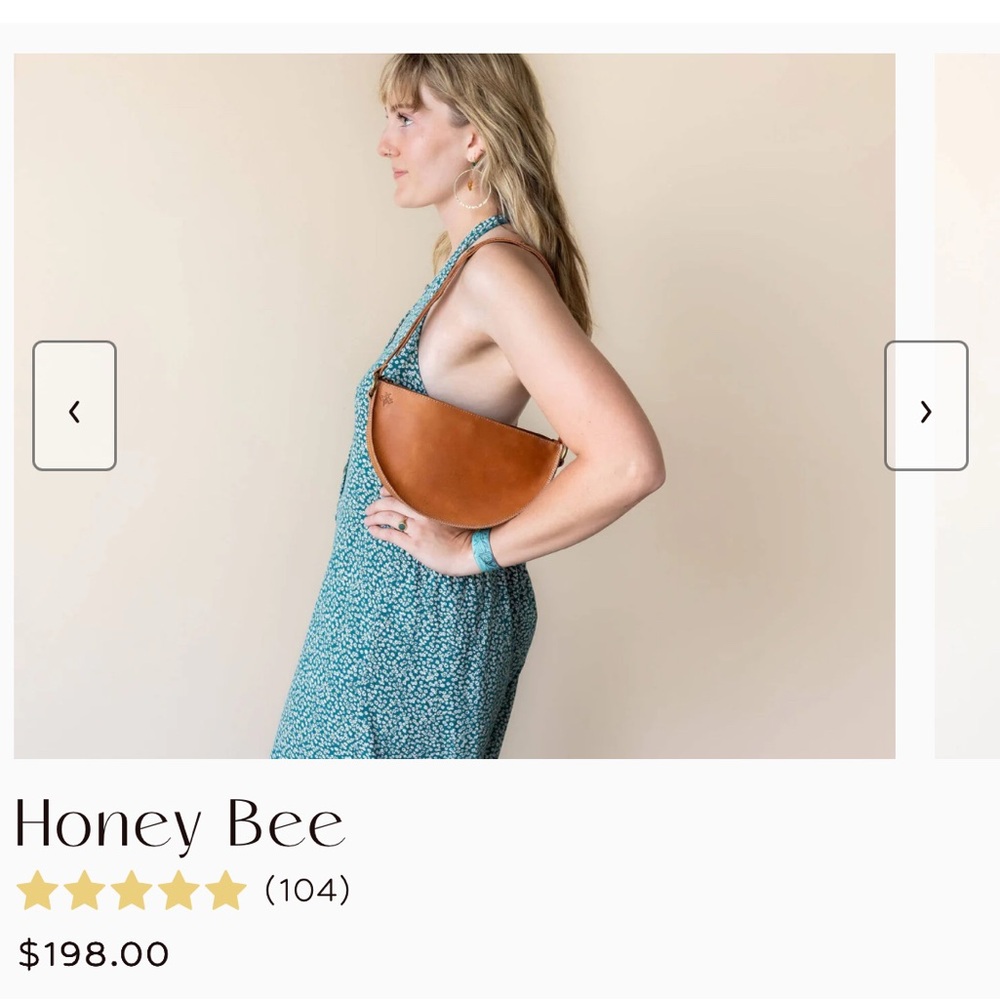Lyon’s Leather Co Original Bee in Honey